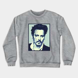 Johnny Deep Classic Hairstyle Crewneck Sweatshirt